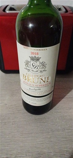 Bordeaux Bordeaux Supérieur Château Bruni 2018