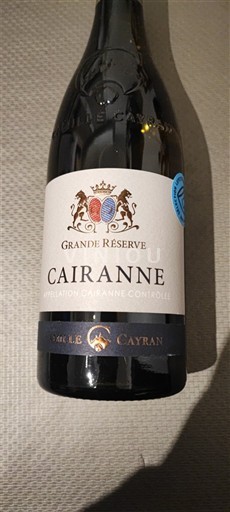 Rhône Valley Cairanne Cave de Cairanne Grande Réserve Non-Vintage