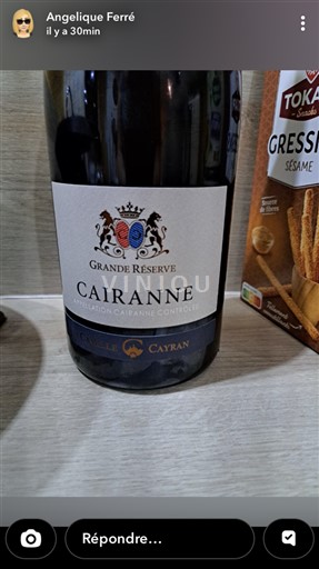 Rhône-dalen Cairanne Cave de Cairanne Grande Réserve Ikke årgangsbestemt