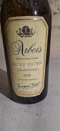 Jura Arbois Jacques Tissot Les Corvées Sous Curon 2018