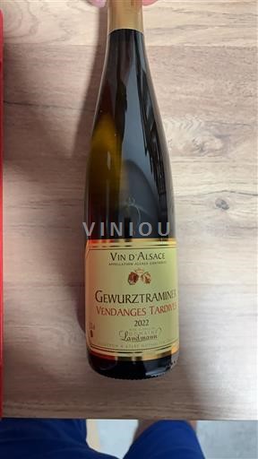 Alsace Gustave Lorentz Gewurztraminer Vendanges Tardives 2022