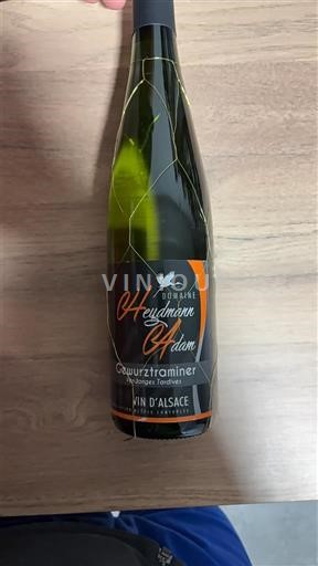 Alsace Domaine Heitzmann Adam 2018