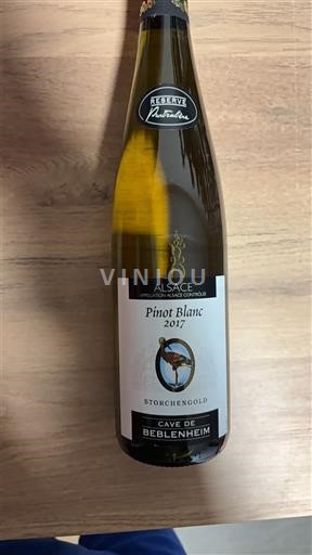 Alsace Cave de Beblenheim Storchengold 2017