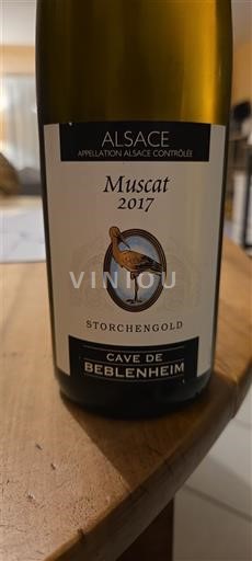 Alsácia Cave de Beblenheim Storchengold 2017