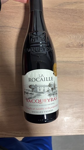 Rhônen laakso Vacqueyras La Rocaille Vieilles Vignes 2024