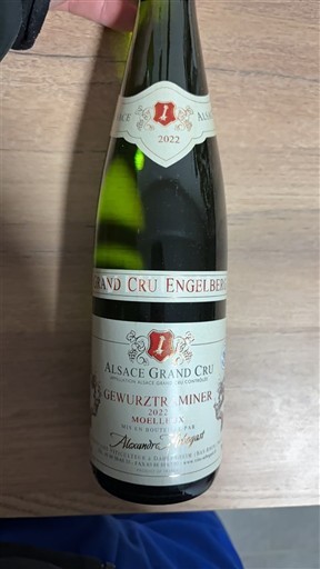 Alsasko Gewürztraminer Grand Cru Alexandre Sipp Engelberg 2022