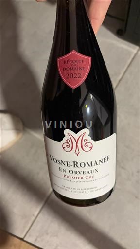 Borgoña Vosne-romanée Premier Cru Domaine Mongeard-Mugneret En Orveaux 2022
