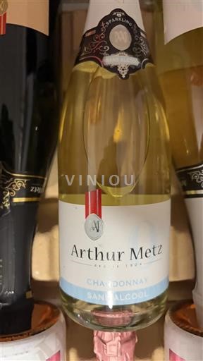 Alsace Arthur Metz Chardonnay Sans Alcool Non Millésimé