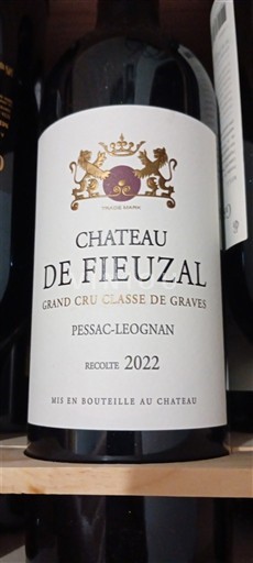 Bordeaux Pessac-Léognan Grand Cru Classé de Graves Château Fieuzal 2022