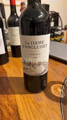 Bordeaux Margaux Château Angludet La Dame d'Angludet 2019
