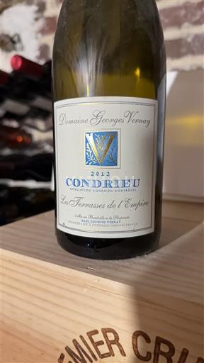 Vale do Ródano Condrieu Domaine Georges Vernay Les Terrasses de l'Empire 2012