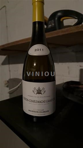 Bourgogne Corton-charlemagne Grand Cru Masson Dubois 2011
