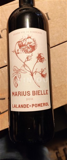 Burdeos Lalande-de-Pomerol Marius Bielle 2011