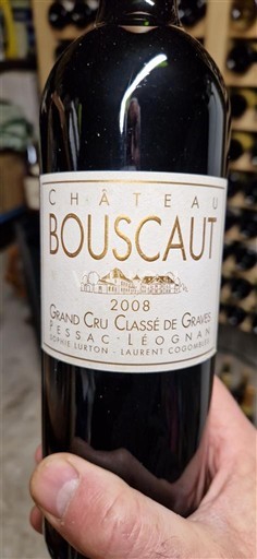 Bordeaux Pessac-Léognan Grand Cru Château Bouscaut 2008