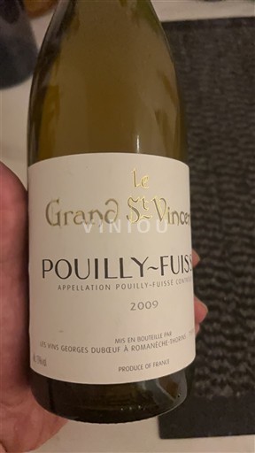 Bourgogne Pouilly-fuissé Le Grand St Vincent 2009