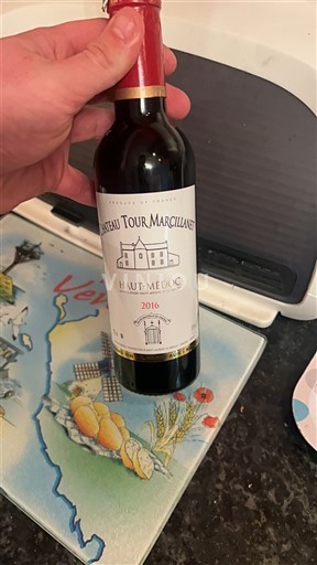 Bordeaux Haut-Médoc Château Tour Marcillanet 2016