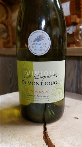 South West Côtes de Gascogne Les Esquirots de Montrouge Sauvignon 2022