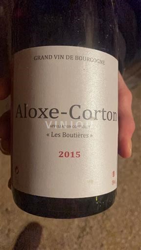 Bourgogne Aloxe-Corton Les Boutières 2015