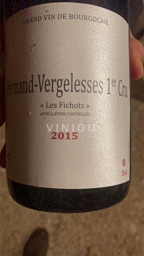 Bourgogne Premier Cru Les Fichots 2015