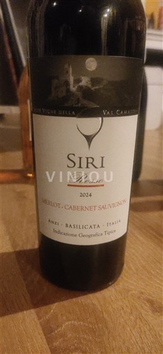 Basilicata Alte Vigne della Val Camastra Siri Rosso 2024