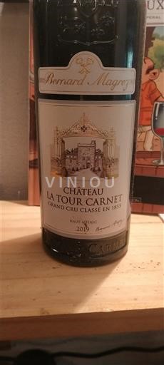 Bordeaux Haut-Médoc Grand Cru Château La Tour Carnet 2019
