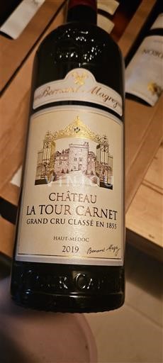 Bordeaux Haut-Médoc Grand Cru Château La Tour Carnet 2019