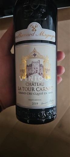 Bordeaux Haut-Médoc Grand Cru Château La Tour Carnet 2019