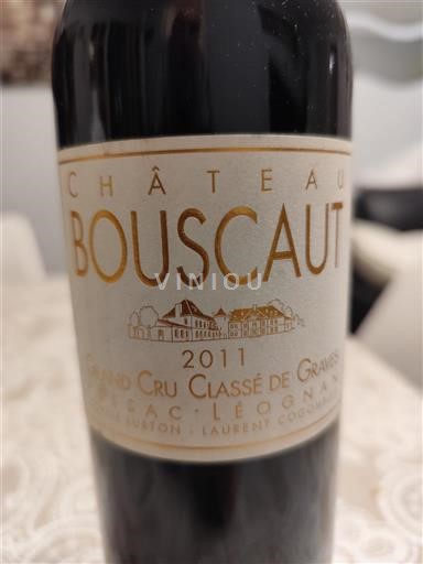 Bordeaux Pessac-Léognan Grand Cru Château Bouscaut 2011
