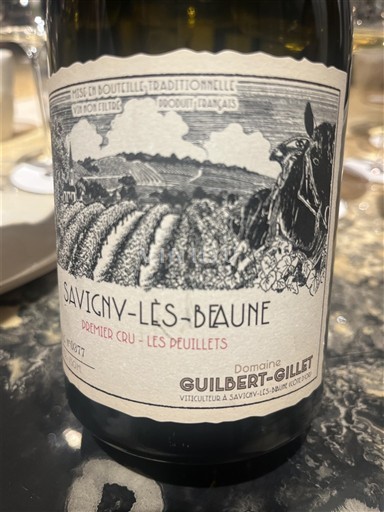 Burgundi Savigny-lès-Beaune Premier Cru Domaine Guilbert-Gillet Les Peuillets 2022