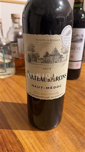 Bordeaux Haut-Médoc Château Arcins 2015