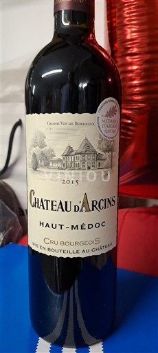 Bordeaux Haut-Médoc Château Arcins 2015