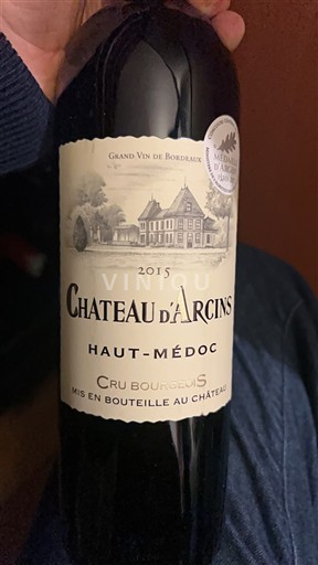 Bordeaux Haut-Médoc Château Arcins 2015
