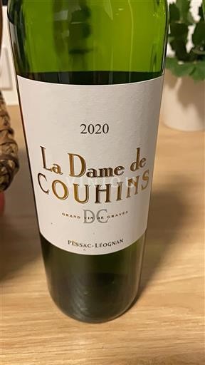 Burdeos Pessac-Léognan Château Couhins La Dame de Couhins 2020