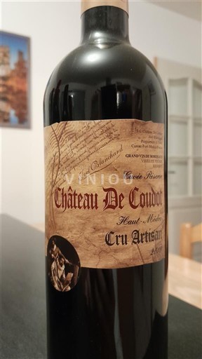 Bordeaux Haut-Médoc Château Coudot Réserve Ikke årgangsbestemt