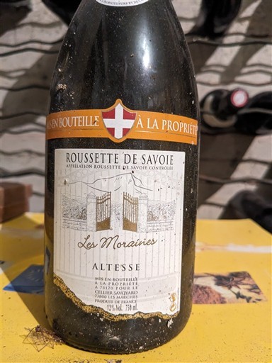 Savoie and Bugey Roussette de Savoie Culier Saviard Les Moraines Non-Vintage