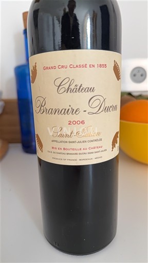 Бордо Сен-Жюльєн Grand Cru Château Branaire-Ducru 2006