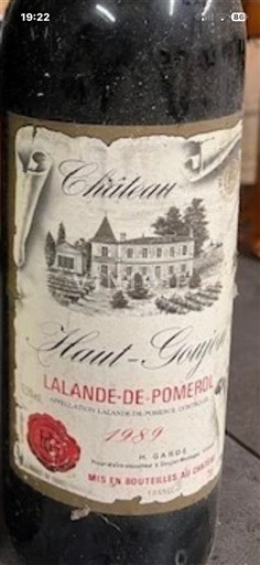 Bordeaux Lalande-de-Pomerol Château Haut-Goujon 1989