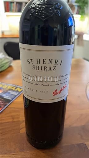 Wijnen Rouge sec St Henri Shiraz Penfolds 2017 Australië Zuid-Australië Niet gespecificeerd