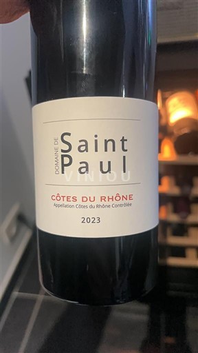 Rhône Valley Côtes-du-Rhône Domaine Saint Paul 2023