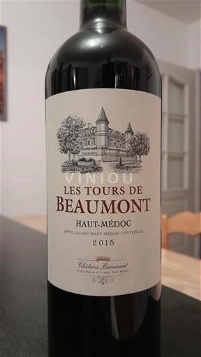 Burdeos Haut-Médoc Château Beaumont Les Tours de Beaumont 2015