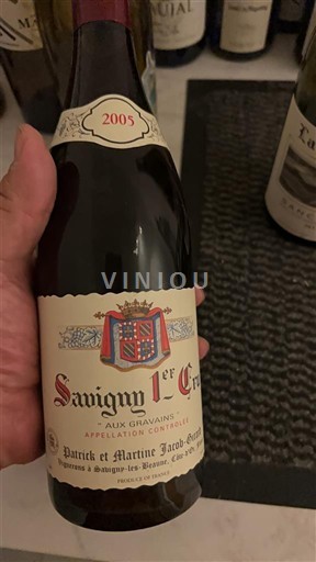 Bourgogne Savigny-lès-Beaune Premier Cru Patrick et Martine Jacob-Girard Aux Gravains 2005