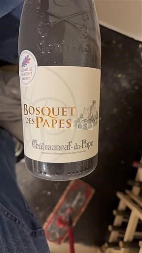 Rona dolina Châteauneuf-du-Pape Bosquet des Papes 2020