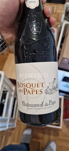 Rhône-dalen Châteauneuf-du-Pape Bosquet des Papes 2020