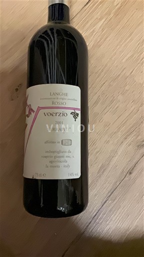 Piemonte Langhe Voerzio Serrapiu 2001