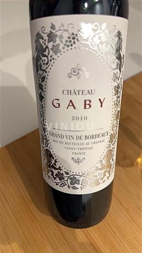 Bordeaux Canon-Fronsac Château Gaby 2010