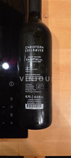 Vine Blanc sec Grüner Veltliner Christoph Edelbauer Langenlois 2023 Østrig Nederøstrig Kamptal DAC
