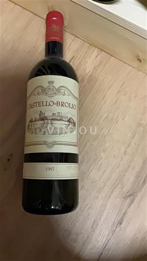 Tuscany Chianti Classico Castello di Brolio 1997