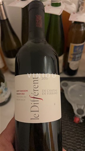 Bordeaux Saint-Émilion Grand Cru Grand Cru Château Ferrand Le Différent 2017