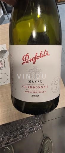 Viner Blanc sec Max's Chardonnay Penfolds 2022 Australien Södra Australien Adelaide Hills