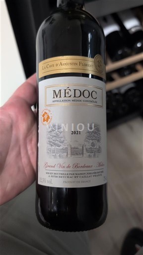 Bordeaux Médoc La Cave Augustin Florent 2021